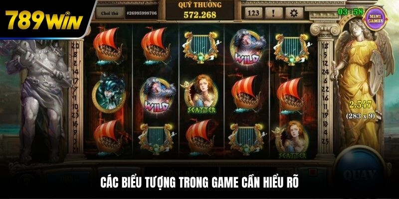 Các biểu tượng trong game cần hiểu rõ